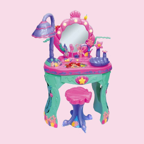 Disney Princess Ariel Little Mermaid Magical Talking Salon and Vanity